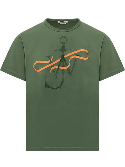 Jw Anderson J. W. Anderson T-shirt Ribbon Broad In Multi