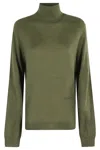 Jw Anderson J. W. Anderson Turtleneck Jumper In Green