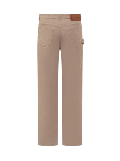 Jw Anderson J. W. Anderson Velvet Trousers For Fall/winter 2025 In Multi