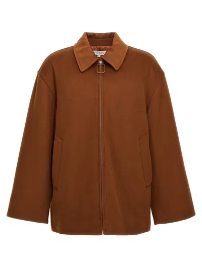 Jw Anderson J. W. Anderson Wire Puller' Crop Coat In Brown
