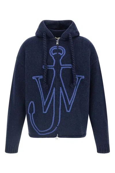 JW ANDERSON J. W.ANDERSON 'ANCHOR EMBROIDERY' HOODIE