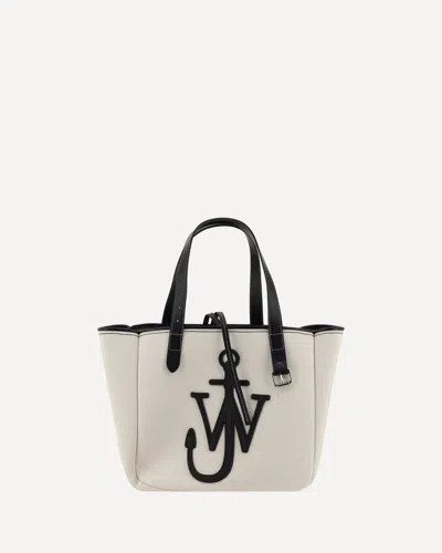 Jw Anderson J. W. Anderson Cotton Belt Tote In Neutrals
