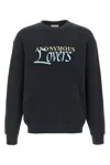 Jw Anderson Anonymous Lovers Sweatshirt Limited Edition In Black