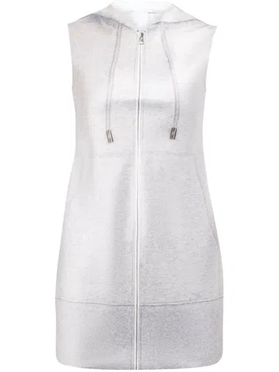 JW ANDERSON J. W.ANDERSON MINI SHIFT DRESS,DR0479.PG1777 907 GREY MELANGE