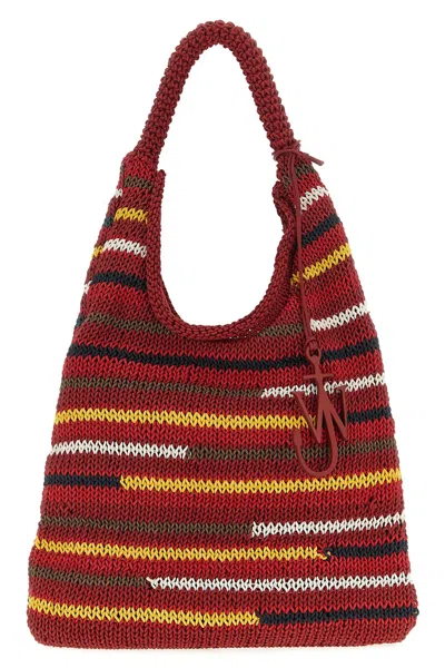 JW ANDERSON J. W.ANDERSON 'KNITTED HOBO' SHOULDER BAG