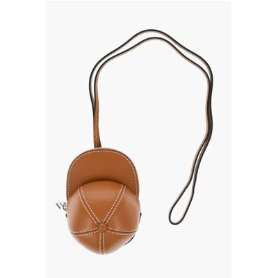 Jw Anderson J. W.anderson Mini Leather Bag With Baseball Cap Women's Design