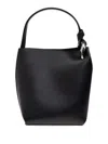 Jw Anderson J. W.anderson The Jwa Corner Bucket Bag In Black