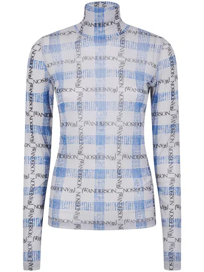 Jw Anderson J. W.anderson Turtleneck Underpinning By J. W.anderson In Blue