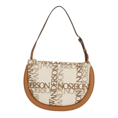 Jw Anderson J. W.anderson Womens Beige Multi Shoulder Bag