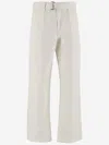 JW ANDERSON J.W. ANDERSON COTTON PANTS WITH BELT