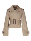 JW ANDERSON J.W. ANDERSON CROPPED TRENCH COAT
