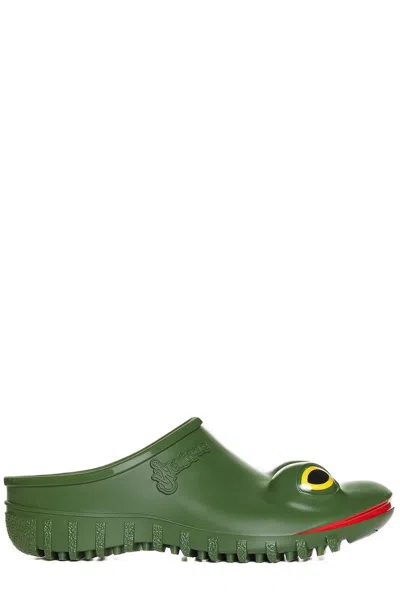 Jw Anderson J.w. Anderson X Wellipets Frog Slip-on Clogs In Green