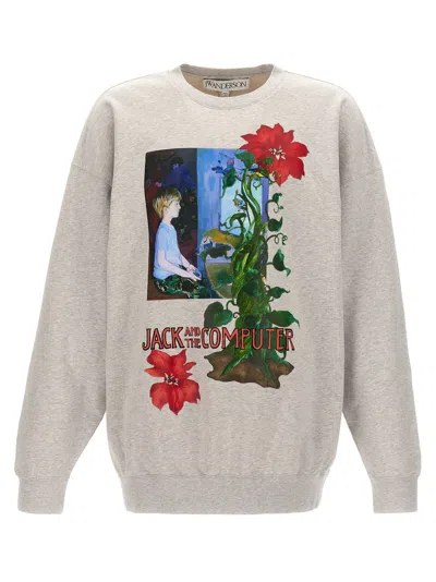 JW ANDERSON JACK AND THE COMPUTER SWEATSHIRT