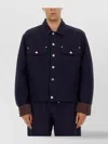 Jw Anderson J. W. Anderson 'turn Up Cuff' Jacket In Blue