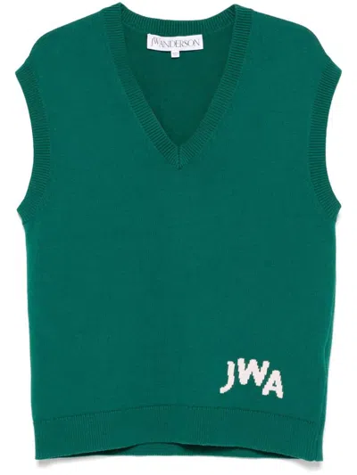 Jw Anderson Jackets In Green