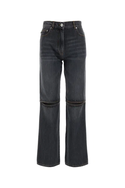 Jw Anderson Jeans-4 Nd  Female In Black
