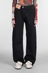 Jw Anderson J. W. Anderson Drawstring Waist Pants In Black