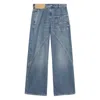 Jw Anderson Twisted Midrise Workwear Boyfriend Jeans In Blue