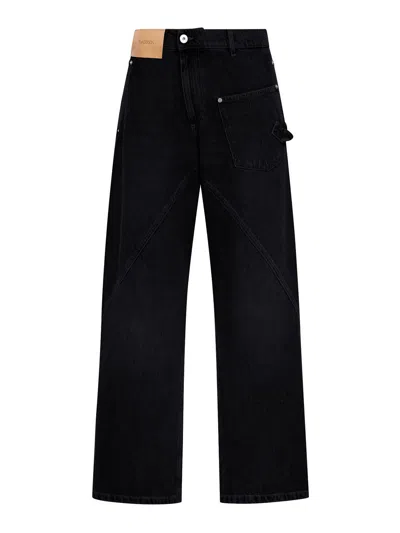 JW ANDERSON TWISTED LEG WORKWEAR JEANS