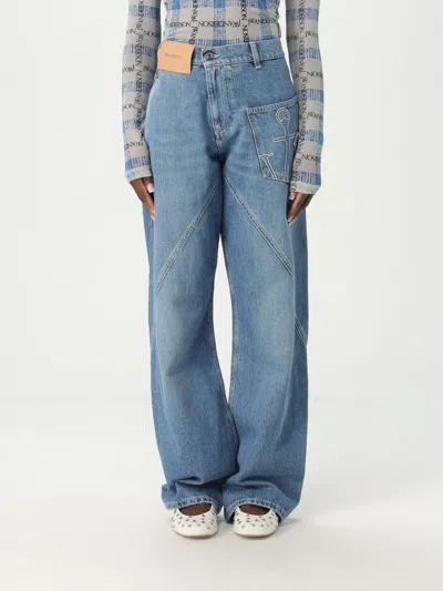 JW ANDERSON JEANS JW ANDERSON WOMAN COLOR BLUE,427161009