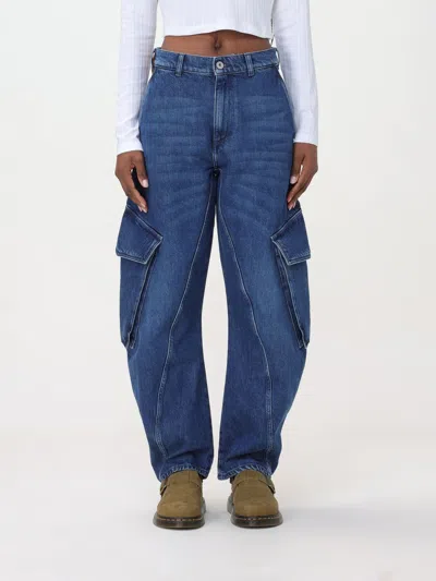 Jw Anderson Jeans  Woman Color Blue