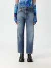 Jw Anderson J. W. Anderson Straight Leg Cropped Jeans In Denim