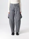 Jw Anderson "sculptural" Jeans In Gray