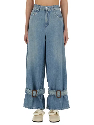 JW ANDERSON JW ANDERSON JEANS WITH BUCKLE