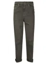 Jw Anderson J. W. Anderson Jeans With Cuff And Patch