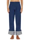 Jw Anderson Jeans Workwear In Blue