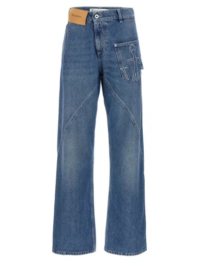 Jw Anderson Jeans Workwear In Blue