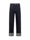 Jw Anderson Jeans Workwear In Blue