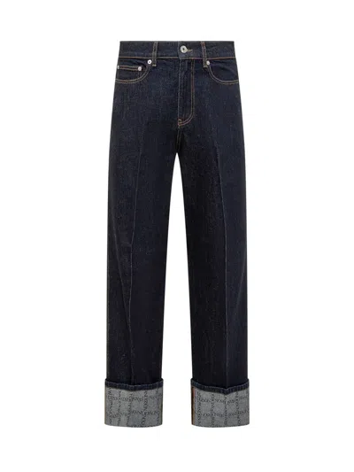 Jw Anderson Jeans Workwear In Blue