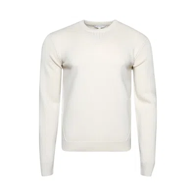 Pre-owned Jw Anderson Jersey Detail Jumper 'ecru' | Cream | Men's Size M In White