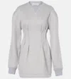 Jw Anderson Hourglass Mini Dress In Grey