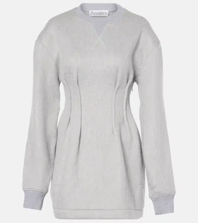 JW ANDERSON JERSEY SWEATSHIRT DRESS