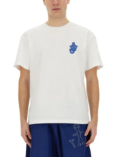 Jw Anderson Jersey T-shirt In White