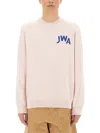 Jw Anderson Men's Jersey With Logo In Neutral