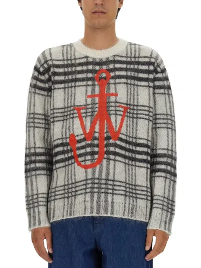 Jw Anderson Jersey With Logo In Multi