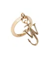 Jw Anderson J. W.anderson Jw Anchor Charm Ring In Nude