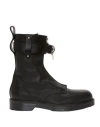 Jw Anderson Lock Combat Ankle Boots In Black
