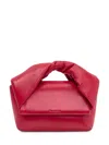 Jw Anderson Midi Twister Bag In Red