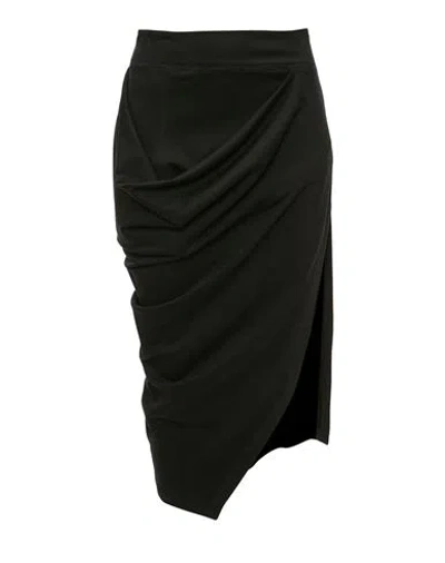 Jw Anderson Midi Skirt Woman Midi Skirt Black Size 8 Viscose