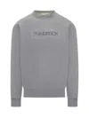 Jw Anderson Sweatshirt In Gray