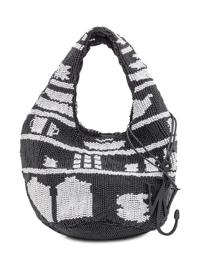Jw Anderson Tote Bag In Black