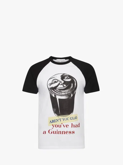 Jw Anderson X Guinness - Printed T-shirt In White