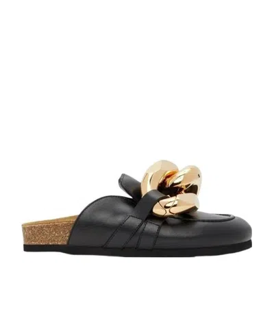 JW ANDERSON JW ANDERSON CHAIN DETAILED SLIP-ON MULES