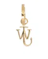Jw Anderson Jw-initials Anchor Logo Ear Cuff In Yellow