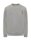 Jw Anderson Felpa Canary In Mid Grey Melange