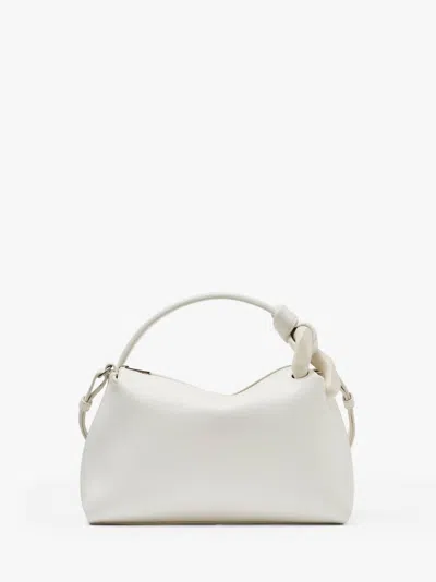 Jw Anderson Jwa Corner Bag - Leather Top Handle Bag In Black